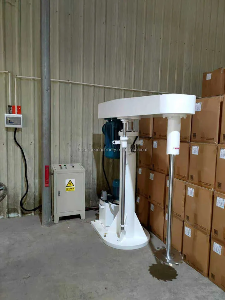 High-Speed Explosion Proof Motor Paint Production Line Resin Coating Ink Dispersion Mixing 600-1000L Capacity