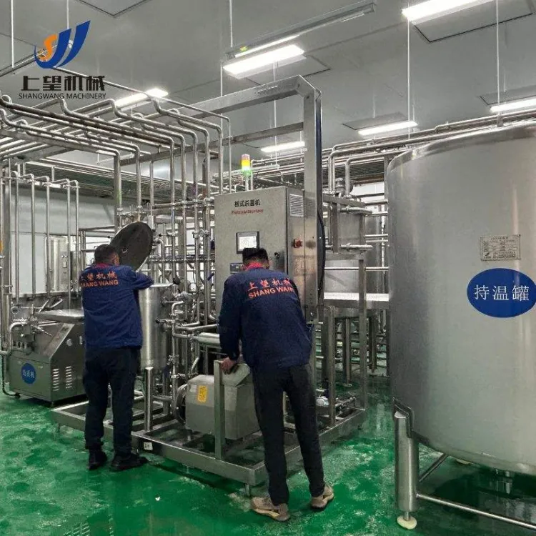 Full-automatic Dairy Milk Yogurt Cheese Ice Cream Butter Processing Plant With Pump Core Components For Food Farm Industries