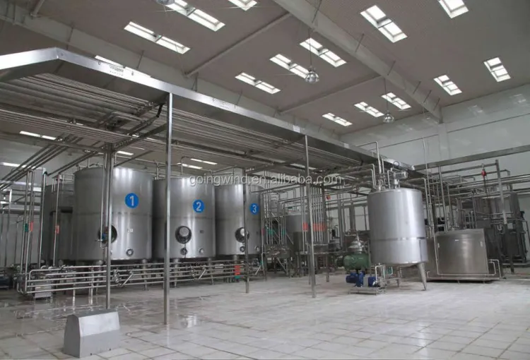 Good Automatic Yogurt Plant Auto Yoghurt Processing Machines Manufacturing Plant for