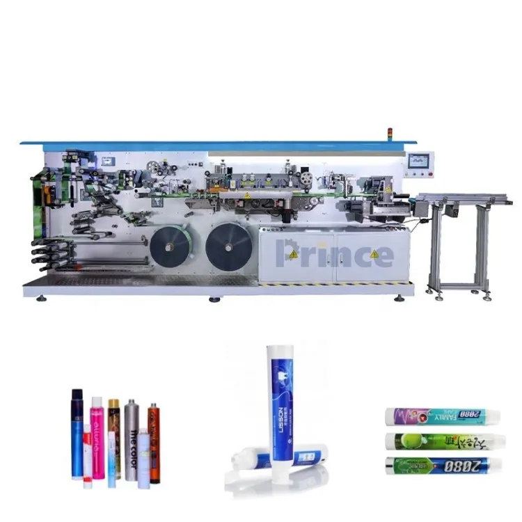 Automatic Plastic Tube Making Machine Cosmetic Toothpaste Ointments Face Wash Tomato Paste Soft Plastic Tube Making Machine