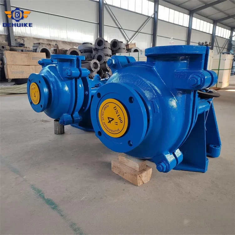 4/3D-AH Heavy-Duty Slurry Pump Head - 4" Discharge, 3" Intake, Natural Rubber for Abrasive Slurries