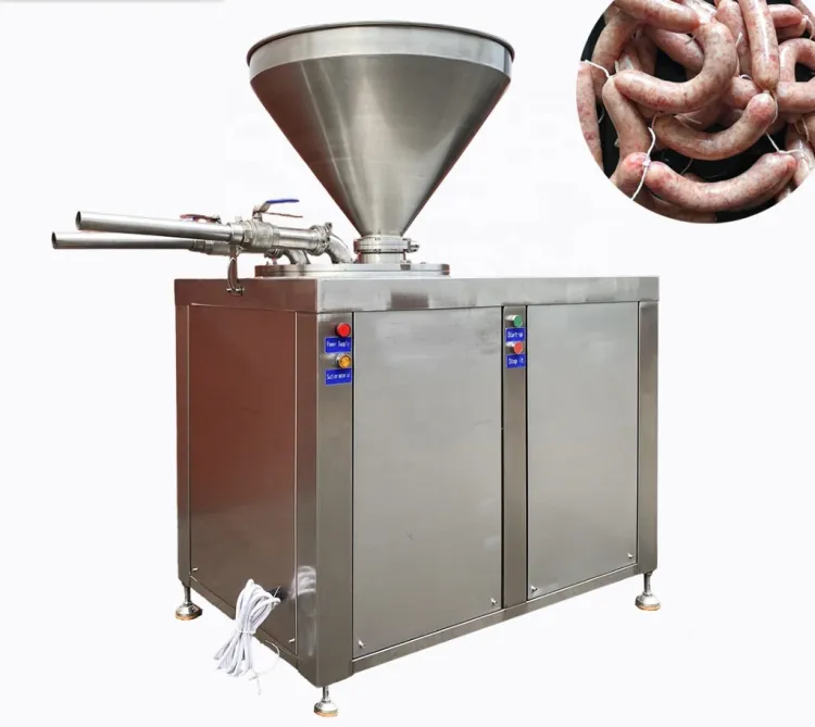 40L Hydraulic Automatic Meat Sausage Stuffer 304 Stainless Steel High-Efficiency Sausage Making Machine