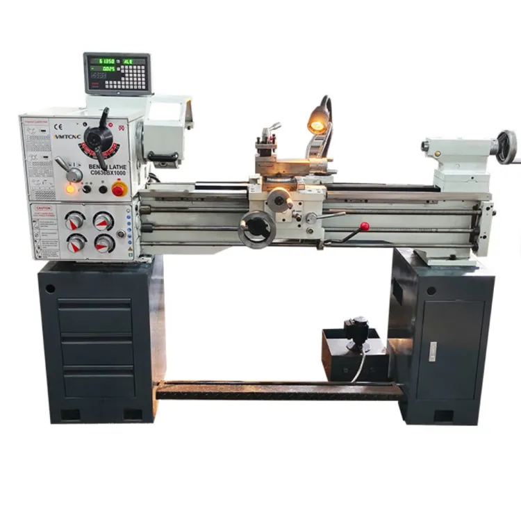 Metal Lathes C0636Bx1000 High Precision Torno Mechanical Manual Metal Bench Lathe Machine