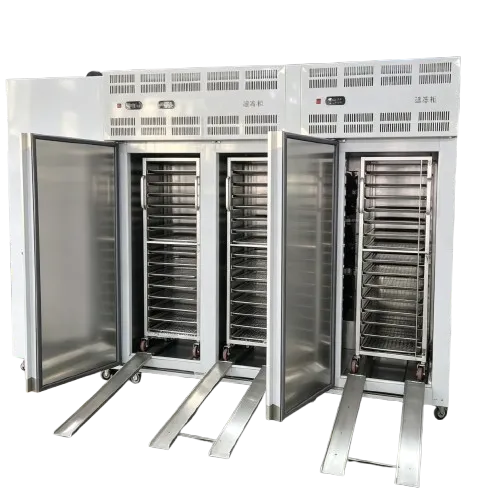 Four Door Large Capacity 80 Trays Plug Freezer -80°C Custom Voltage for Seafood Export Batch Freezing