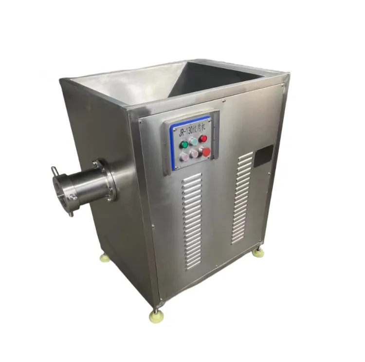 500kg/h Industrial Meat Grinder Food-grade Stainless Steel Body Commercial Heavy-duty Meat Mincer