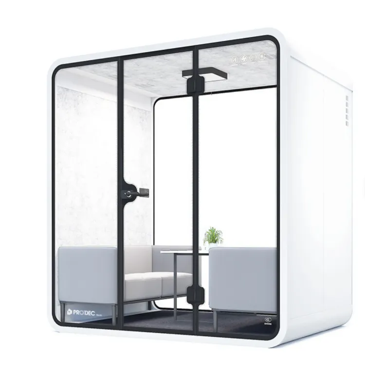 Soundproof Booth Office Silent Pod Mobile Phone Booth Meeting Room Live Broadcast Interview Sleep Translation Acoustic Isolation