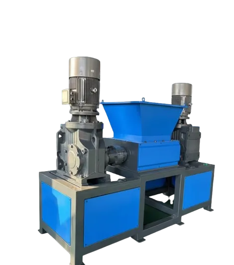 3kw 380V Double Shaft High Efficiency Low Energy Consumption Plastic Shredder Waste Plastic Crusher Gearbox Motor 100-500kg/h