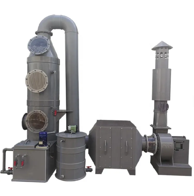Spray Tower for Waste Gas Treatment Equipment/Purification Wet Scrubber Spray Tower
