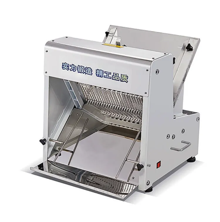Electric Commercial Bakery Bread Slicer Toast Slicer for Uniform Slices