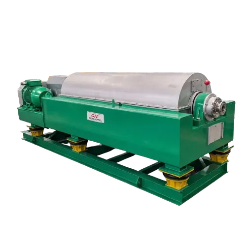 Decanter Centrifuge Sewage Treatment Plant Sludge Thickening Equipment Continuous Dewatering Machine
