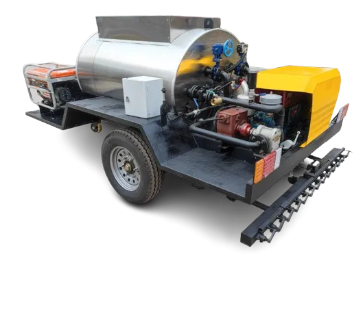 IKOM Two Meters Spray Bar With Pneumatic Valve Control ZMTS-10 Trailer Asphalt Distributor (Hand Spray)