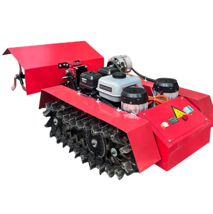 Dual-Purpose Water and Dry Land Remote-Controlled Rotary Tiller – Field Tiller, Deep Ploughing & Soil Loosening Machine