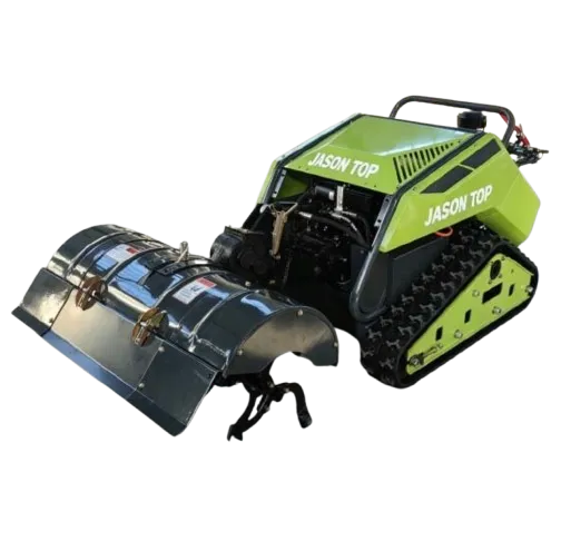 Agricultural Remote-controlled Rotary Tiller Used for Land Reclamation Weeding Tillage Trenching and Trenching