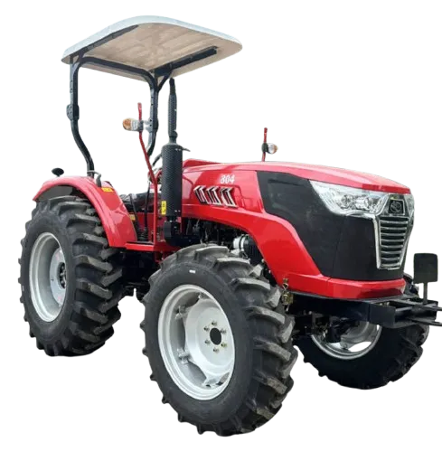 80HP 4X4 Farm Tractor Model 804 Diesel Engine Agricultural Tractor With Sun Roof for Ploughing Seeding