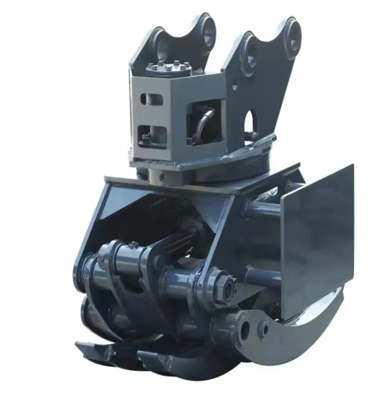 Hydraulic Excavator Timber Logging Tree Cutter Harvester Forestry Harvesting Head Wood Felling Machine