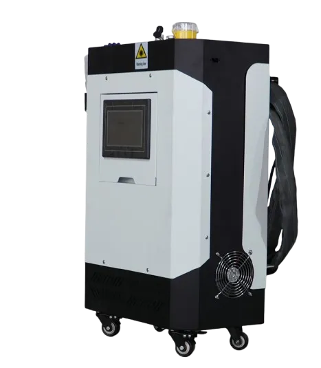Jpt Pulsed Fiber Laser Cleaning Machine Portable Laser Cleaning Machine for rust Removal