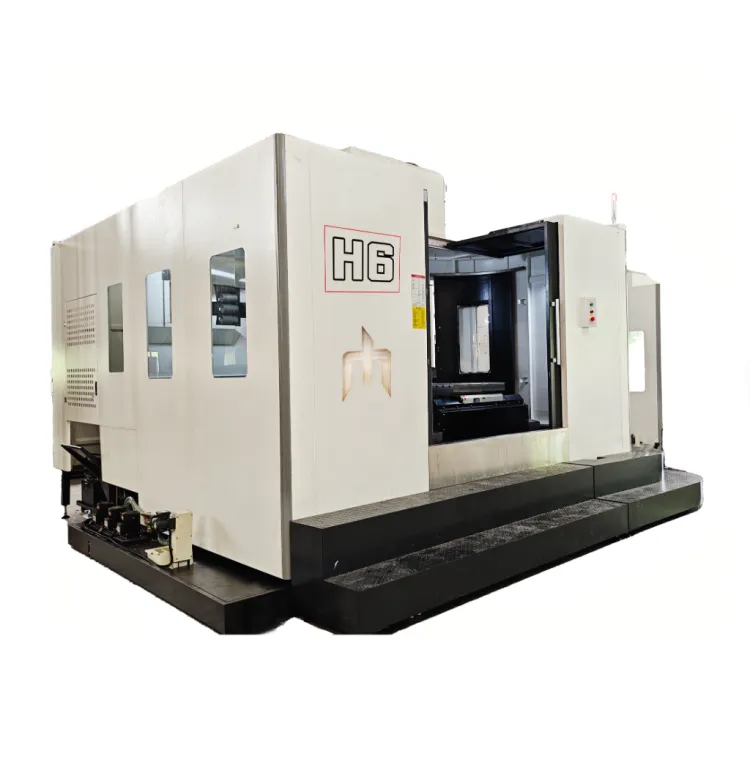 3 Axis Horizontal CNC Milling Machine BT40 Spindle Single Spindle Center