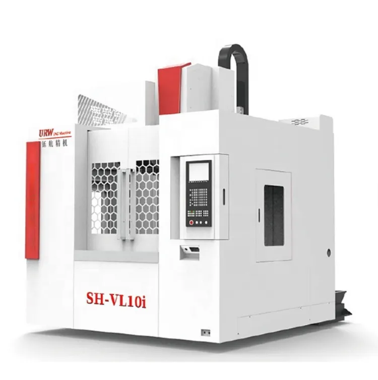 CNC Milling Machine with 1 Year Warranty on Motor and Pump Features
