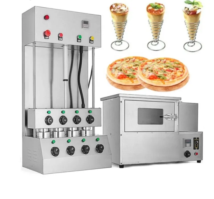 Electric Pizza Cone and Oven Maker Pizza Cone Making Machine