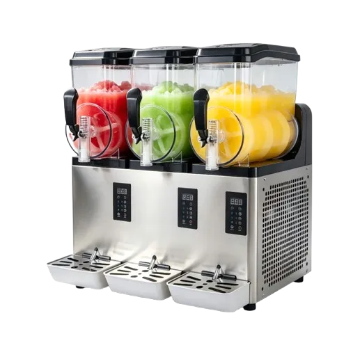 SPACE 2 Tubs 220v Bakery Italian Granita Ice Frozen Drink Slush Slushy Maker Machine