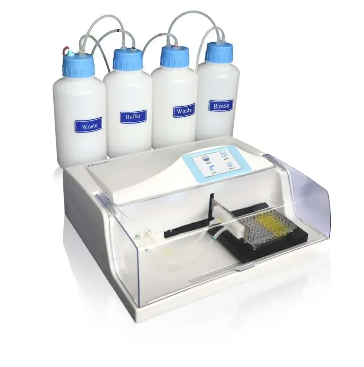 Medical Equipment DIATEK DRW-330 Elisa Washing Machine Big Touch Screen 48/96 Well 8/12 Channel Elisa Plate Washer ISO9001&13485