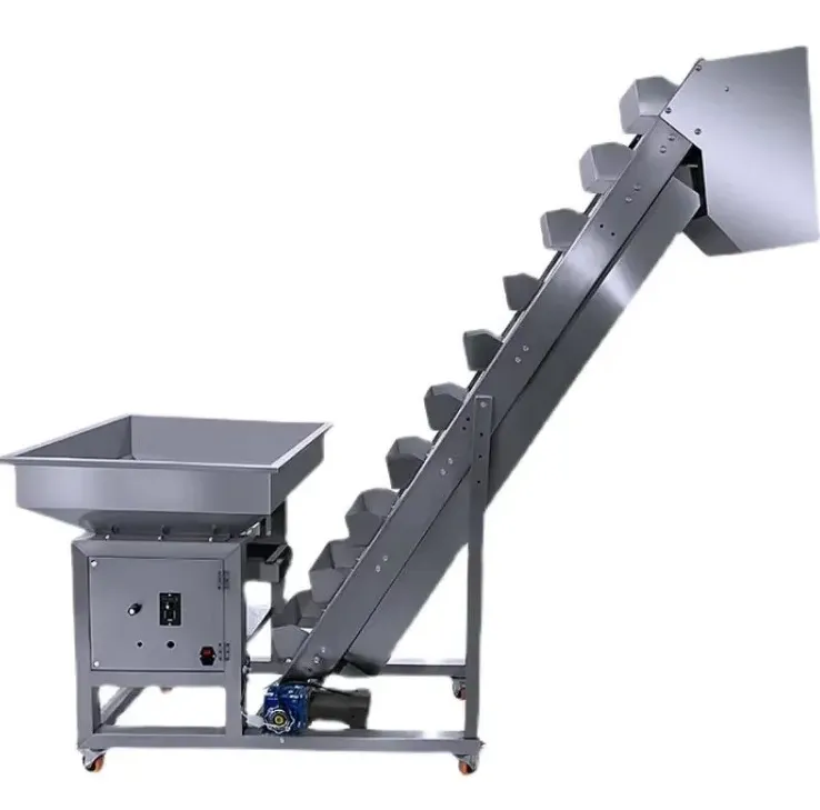 Industrial Z Shape Bucket Elevator Machine Stainless Steel Vertical Grain Rice Sugar Candy Conveyor Lifting Equipment