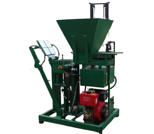 QMR2-25 Movable Clay Diesel Block Machine