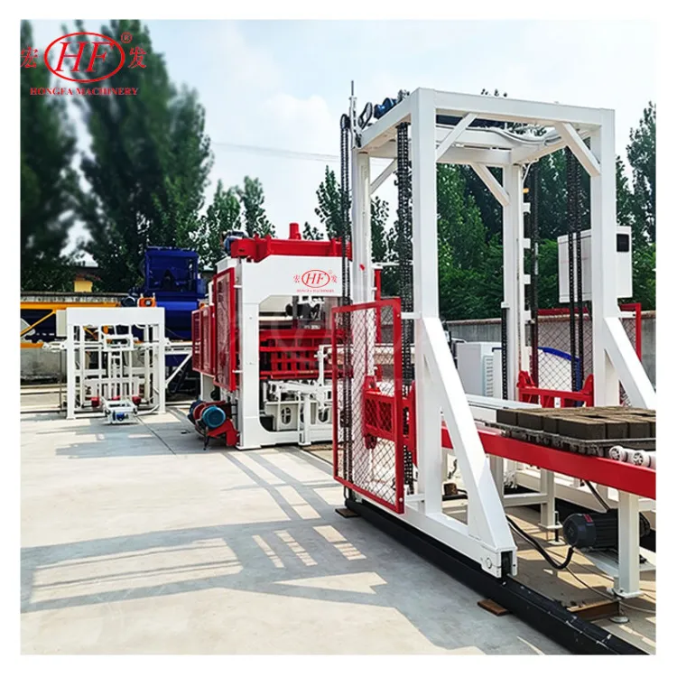 High Output QT8-15 Block Making Machine Automatic Cement Hollow Brick Machine Construction Equipment