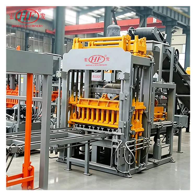 Qt5-15 Long Service Life Concrete Block Making Machine for Cement Hollow and Paver Blocks with 1 Year Warranty Automatic Line