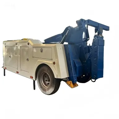 Heavy Duty Diesel Manual Integrated Towing Lifting Upper Structure Wrecker Truck for Road Rescue & Recovery