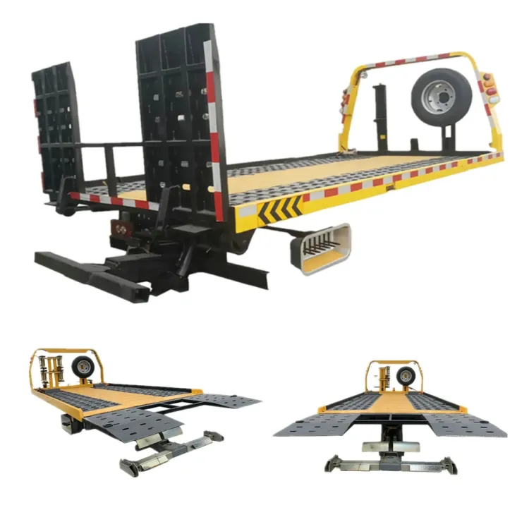 Customized Wrecker Towing Upper Truck 5T Upper Body SKD Road Recovery Equipment to South America