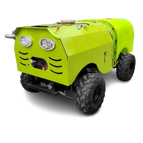 High Automatic Four-Wheel Drive Orchard Farm Pesticide Sprayer Remote Control Vehicle Pump Engine Motor High Productivity