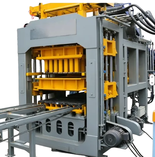 Full Automatic QT8-15 Cement Brick Manufacturing Line Auto Pallet Feeding System for Industrial Construction