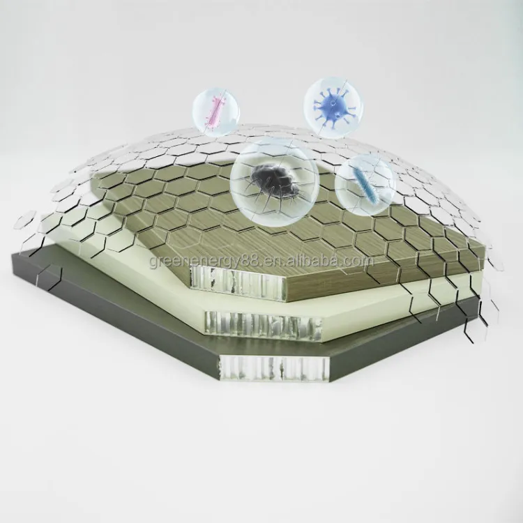 Quality Assurance Aluminum Honeycomb Cleanroom Ceiling Sheet Particle-Free Aluminum Honeycomb Panel for Decoration Furniture