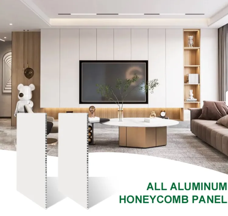 LULENGT Custom Size Eco-Friendly Building Material Honeycomb Aluminum Sheet Lightweight Aluminum Honeycomb Panel Fire Resistant