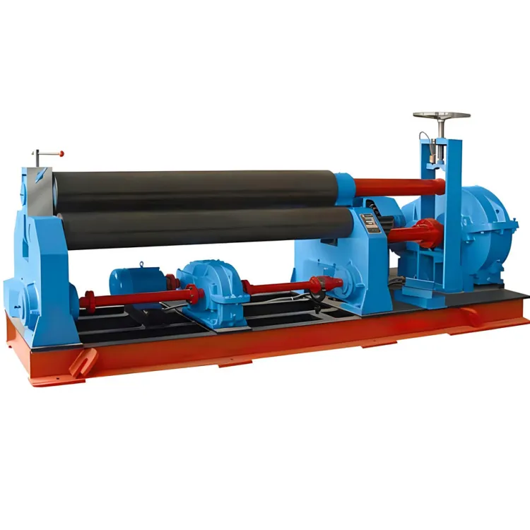 Electric Three-Roll Mill Small Hydraulic Plate Rolling Machine Automatic Stainless Steel Plastic Carbon Steel Aluminum