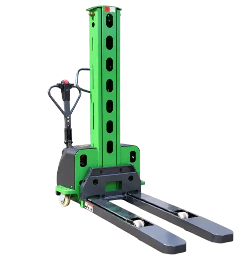 Electric Self Loading Pallet Stacker 1500kg Portable Design for Truck Loading High Efficiency and Stable Lifting Performance