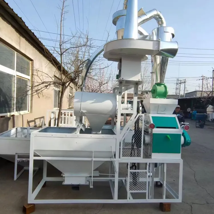 5ton /day FOB 3500USD Commercial Full Automatic Mill Flour Wheat Maize Corn Complete Rice Flour Mill Miller Milling Machine