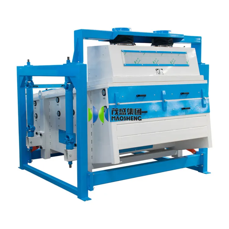 Manufacturers Mobile Paddy Cleaning Machine Rice Seed Cleaner Beans Cleaning Machine with Air Recycling Asiprator Seed Separator