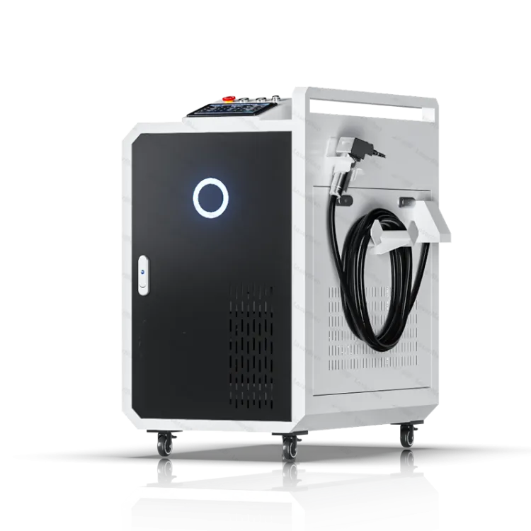 1000w 2000w 3000w Handheld Fiber Laser Cleaning Rust Removal Machine for Metal Wood Varnish Painting Cleaner