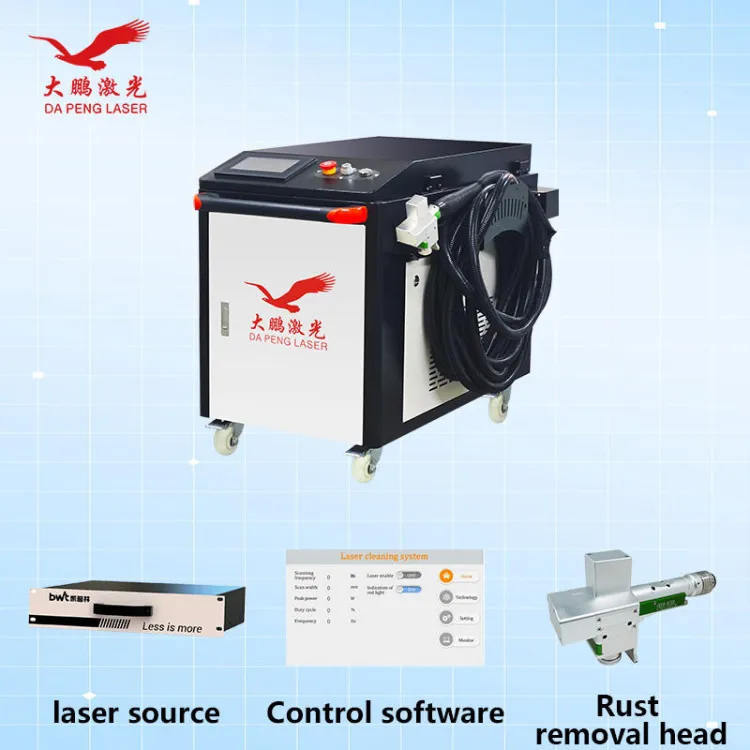The First Generation of Laser rust Removal Machines (continuous Laser Mainly for rust Removal)