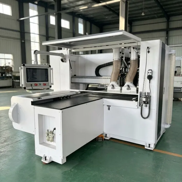 CNC Six-Sided Woodworking Drilling Machine with Engine & Motor 18000RPM 380V Container Can Install 5 Units Dismantling Machine