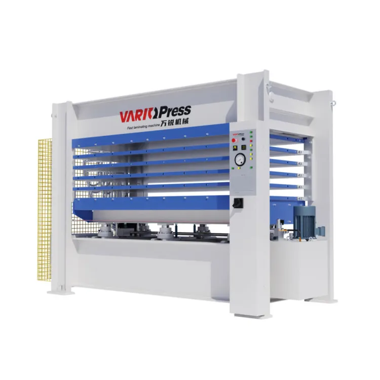 Easy-to-Operate 100T 5-Layer Woodworking Machine with Press Featuring Core Pump Component