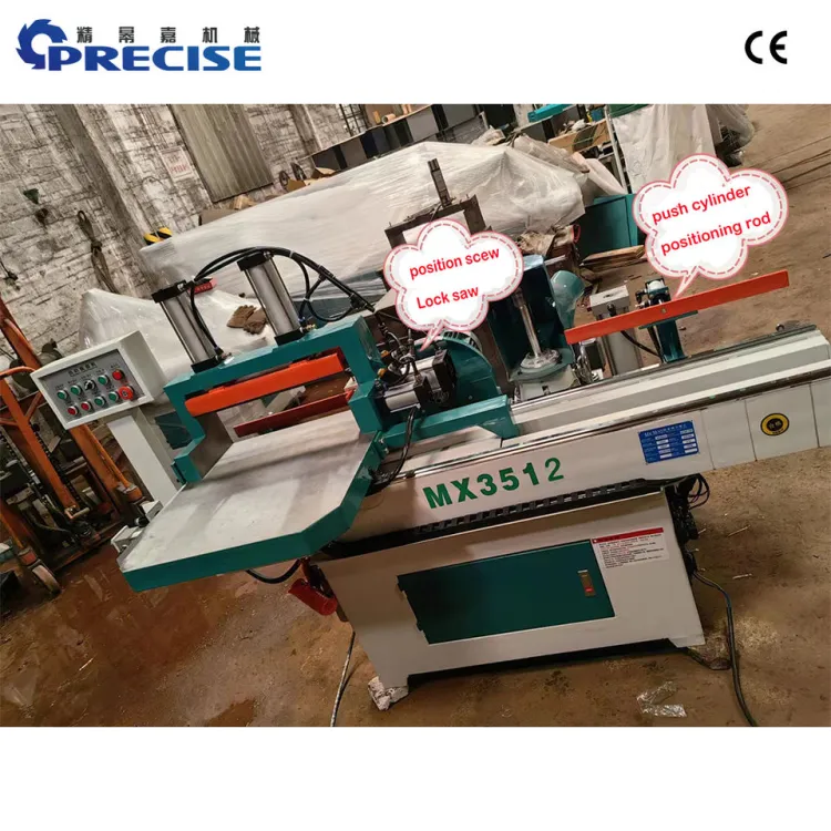 High Speed Efficient Finger Wood Jointer Wood Finger Joint Fast Operation Semi Automatic Wood Working Machine for Sawmill