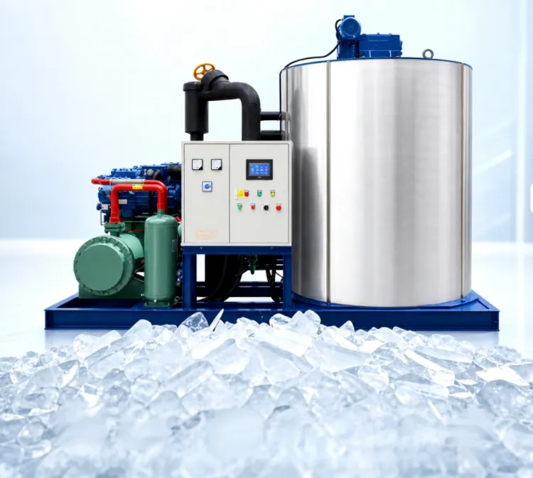 RBF-1T Freshwater Flake Ice Machine – Air-Cooled, SS304