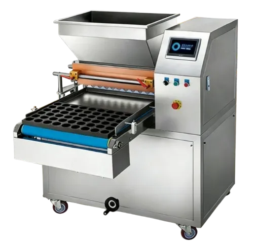Commercial Automatic Electric Mini Biscuit Cup Pastry Cream Cupcake Icing Maker Cake Batter Filling Depositor Machine