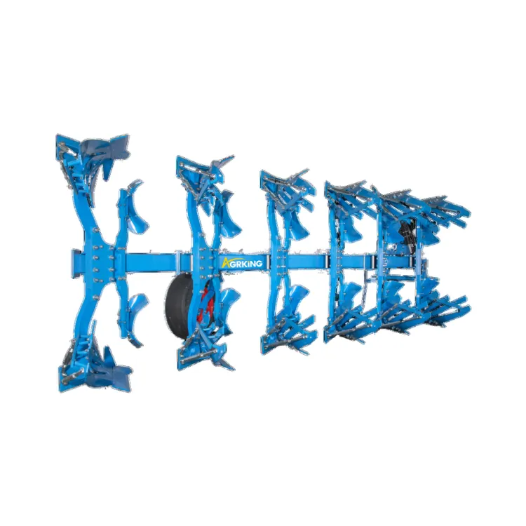 Agrking 2025 Hydraulic Reversible Grid Plough Furrow Plough Farm Cultivator with Bearing Core Components for Soil Tillage