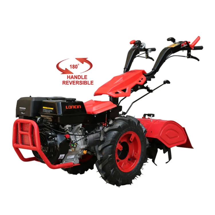 Italy Technical Walk Behind Walking Two Wheel Small Farm Tractor with Cultivator for