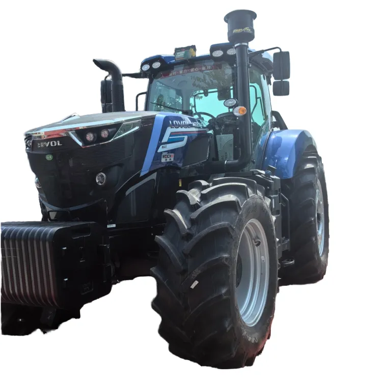 High-performance 220HP Agricultural Tractors, Power Shift 4WD Wheeled Tractors, Available for Plowing Trial