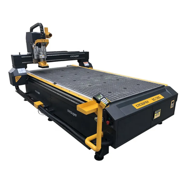 Professional Woodworking Machine 1300*2500mm 3 Axis 4 Axis Cnc Router Machine 1325 Wood Router for Wood and Aluminum